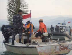 Kolaborasi Lanal Palu Bersama PT. CPM Pasang Rumpon Nelayan di Pantai Talise, Bantu Nelayan Palu Lebih Efisien