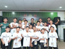 Ketua KONI Sulteng Beri Semangat Persipal Junior U-12 Menuju Piala Menpora
