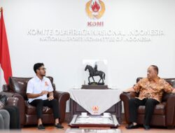 Ketum KONI Sulteng Konsolidasi ke KONI Pusat, Siapkan Langkah Besar Majukan Olahraga Sulteng