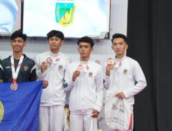 Taekwondo Sulteng Sumbang Medali Pertama Lewat Nomor Poomsae Beregu