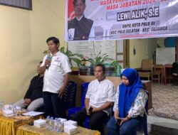 Reses Lewi Alik Diserbu Keluhan Infrastruktur dan Penanganan Sampah di Birobuli Utara