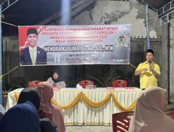 Jemput Bola Aspirasi, Nendra Kusuma Putra Temui Ratusan Warga Tatura Utara