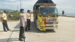 Satpolair Polres Donggala Amankan Pemberangkatan KM Dharma Kencana V